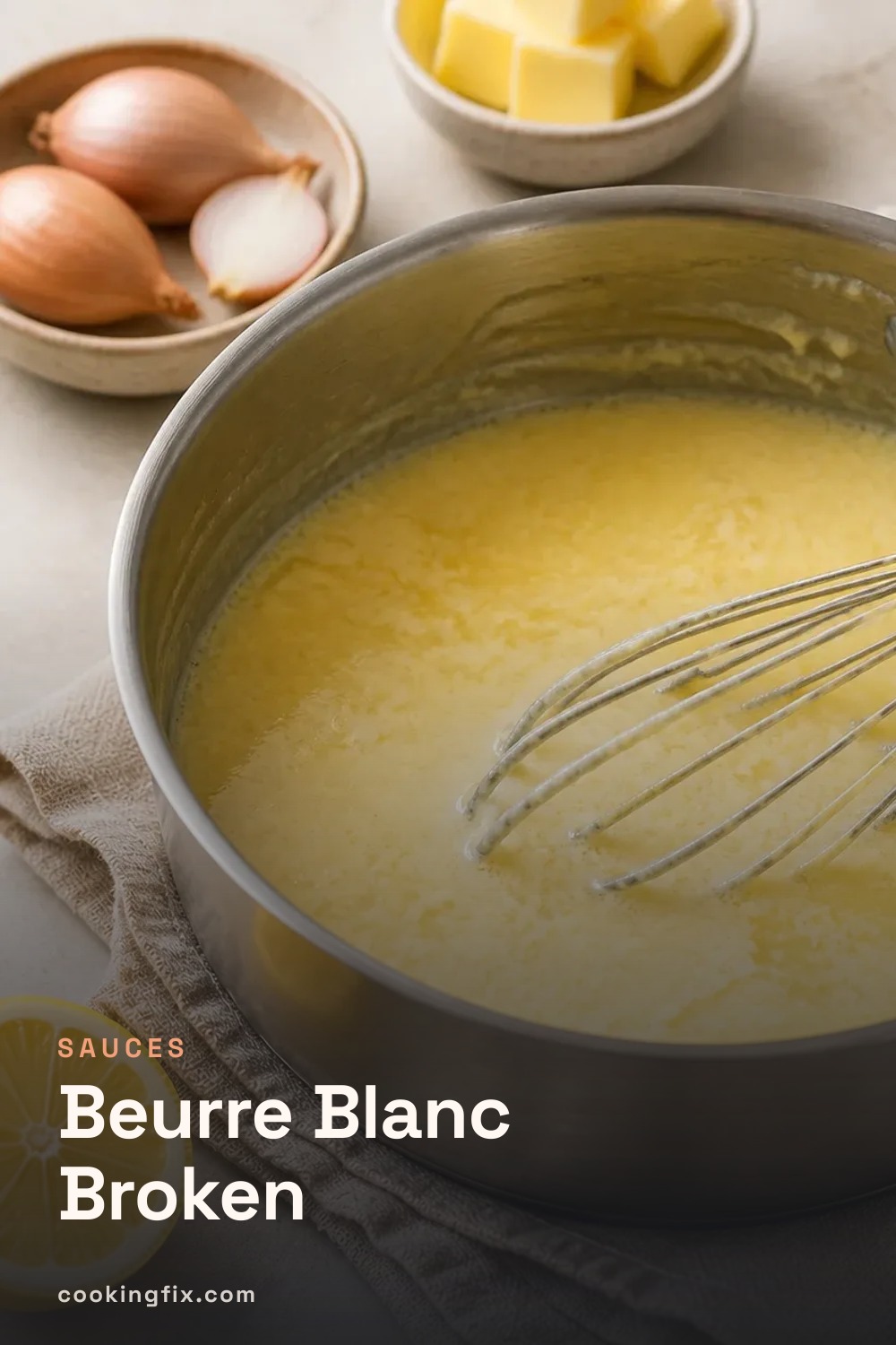 Beurre Blanc Broken