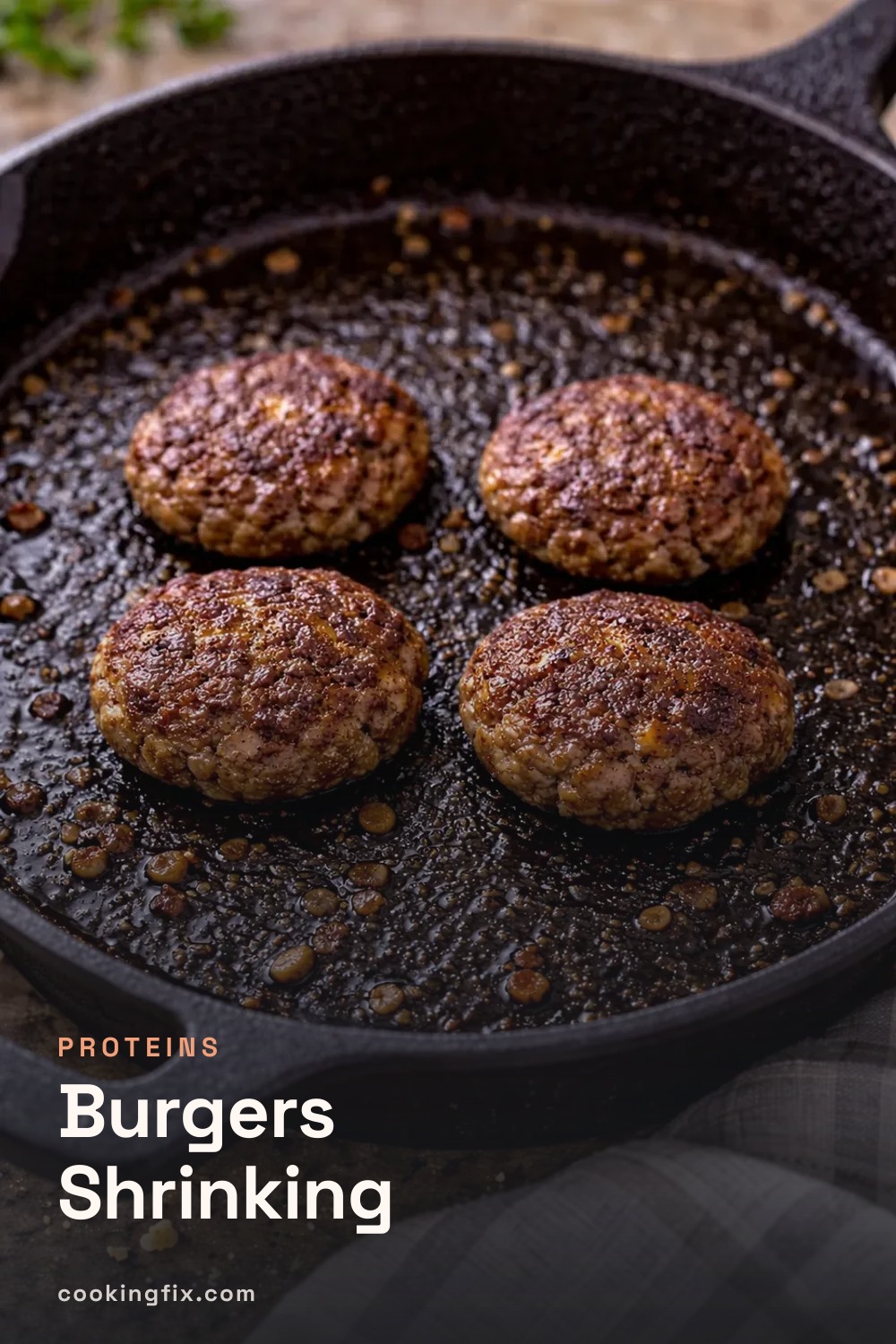 Burgers Shrinking