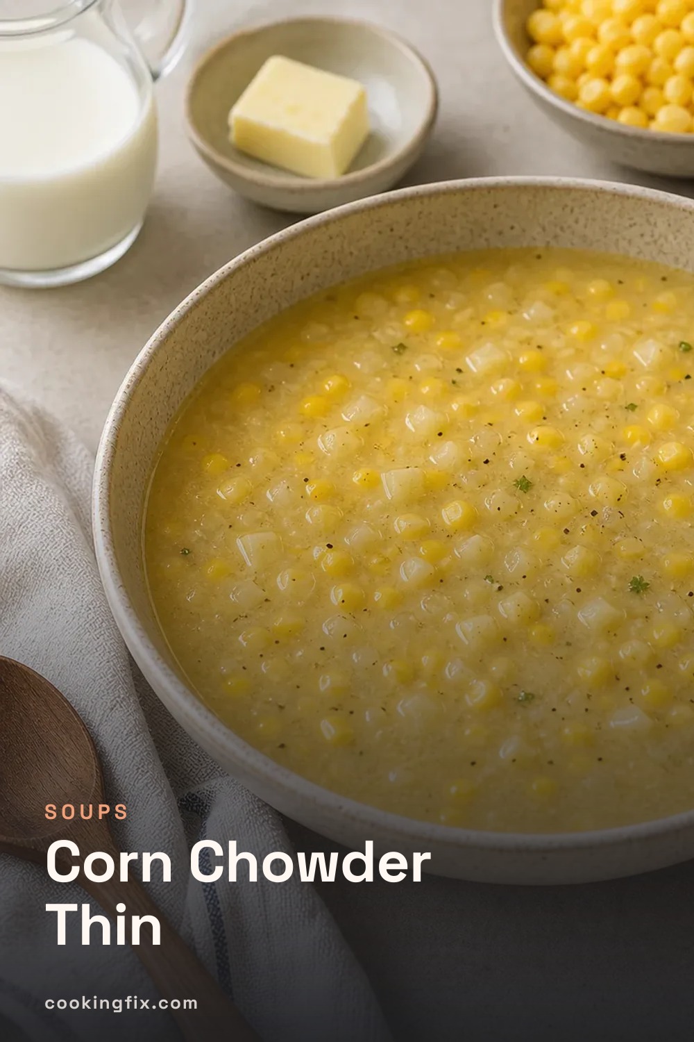 Corn Chowder Thin