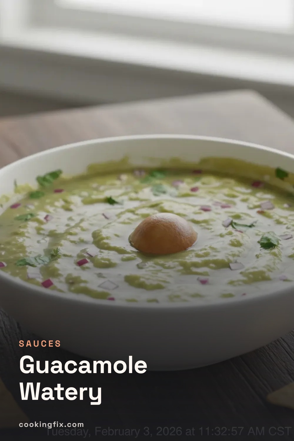 Guacamole Watery
