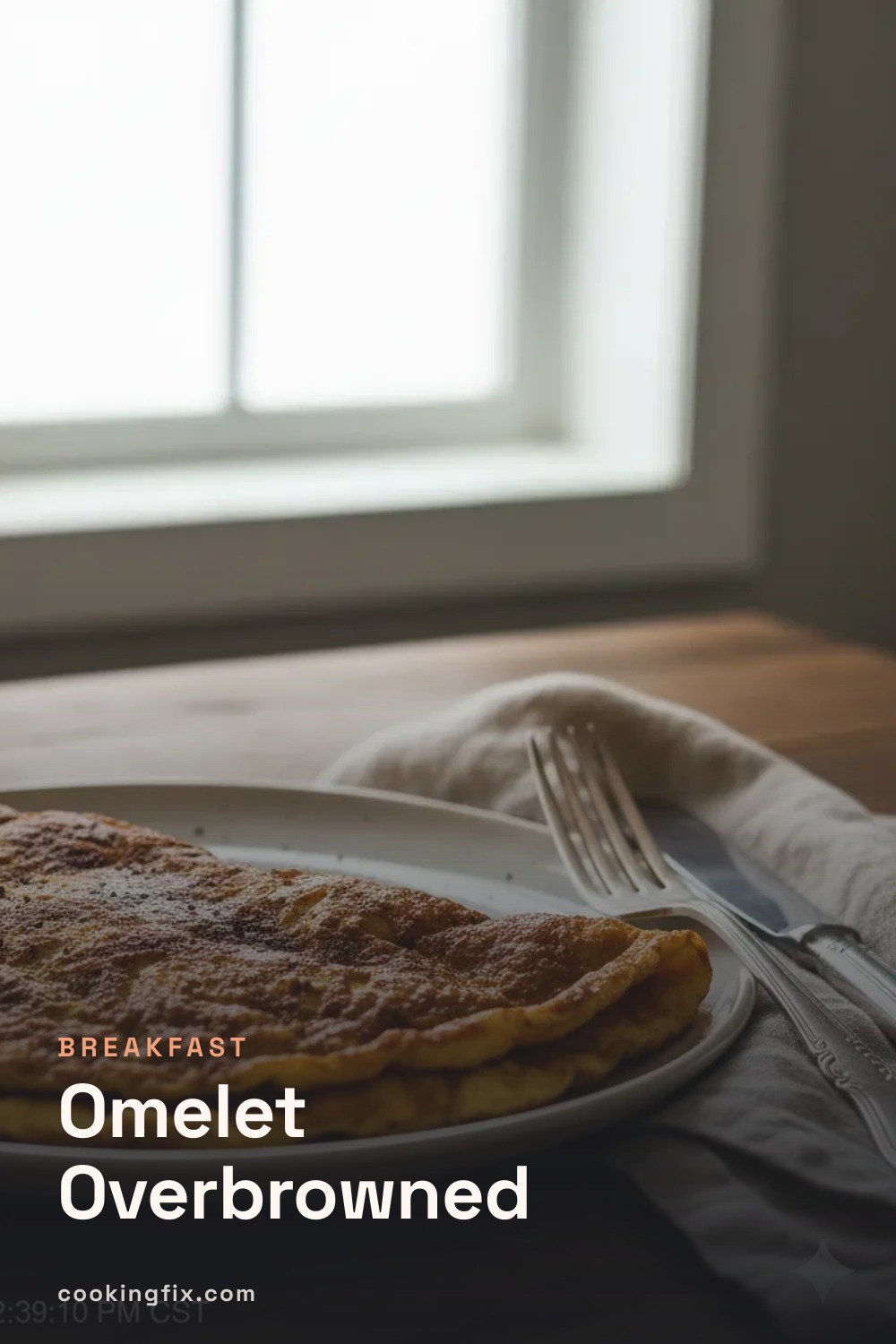 Omelet Overbrowned