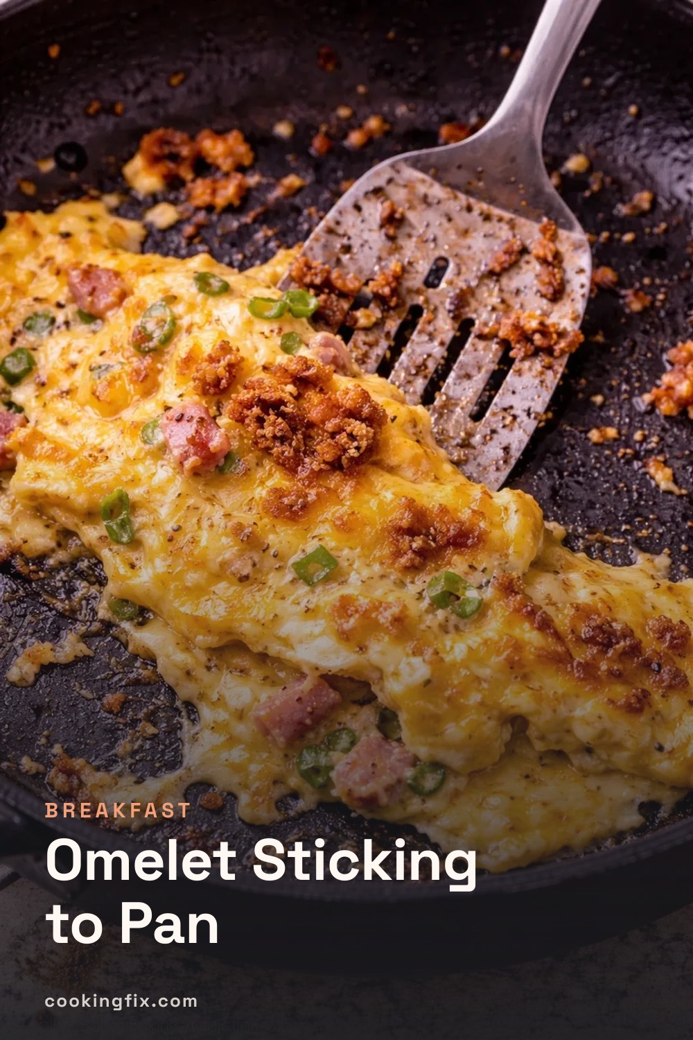 Omelet Sticking to Pan