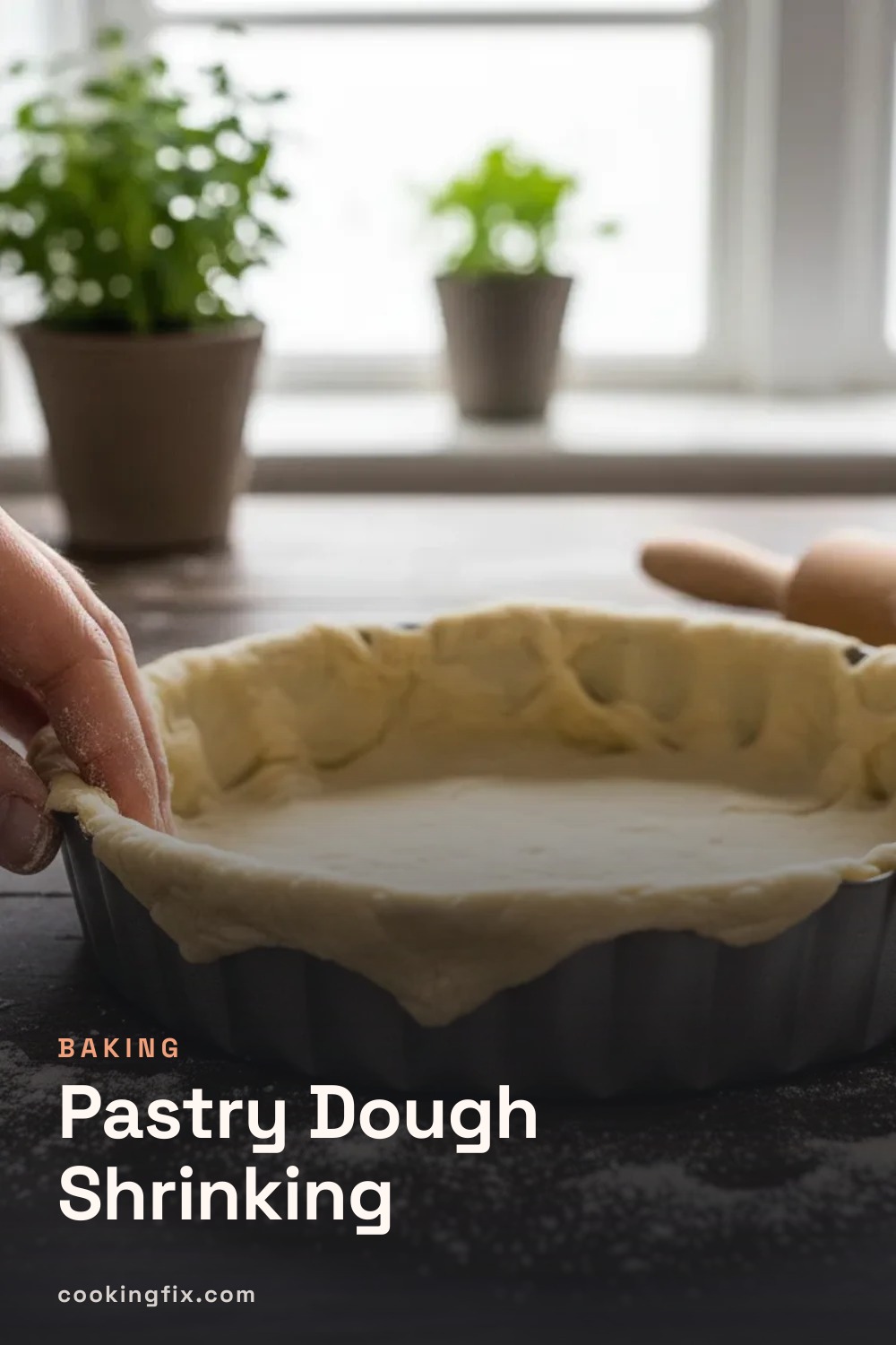 Pastry Dough Shrinking