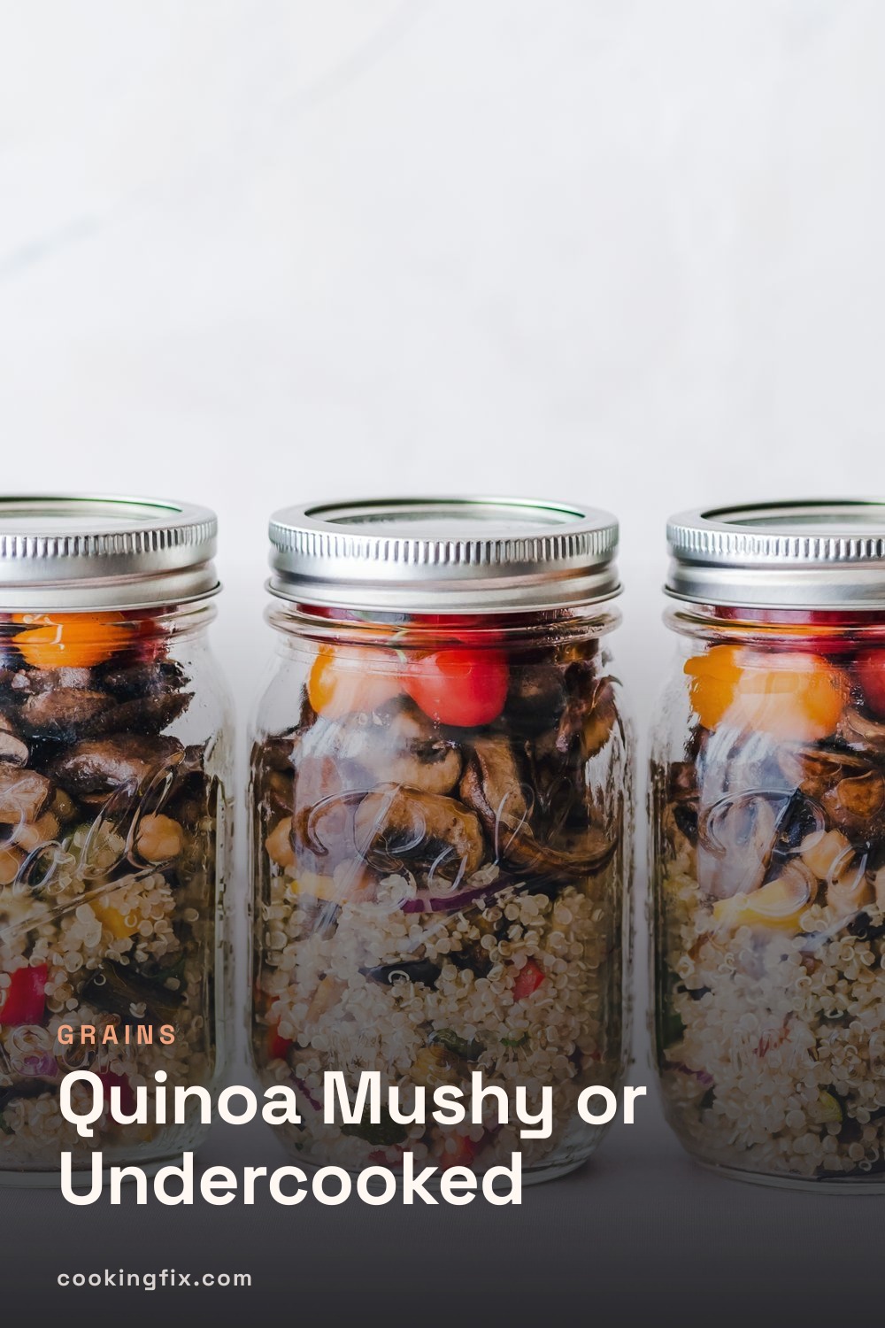 Quinoa Mushy or Undercooked