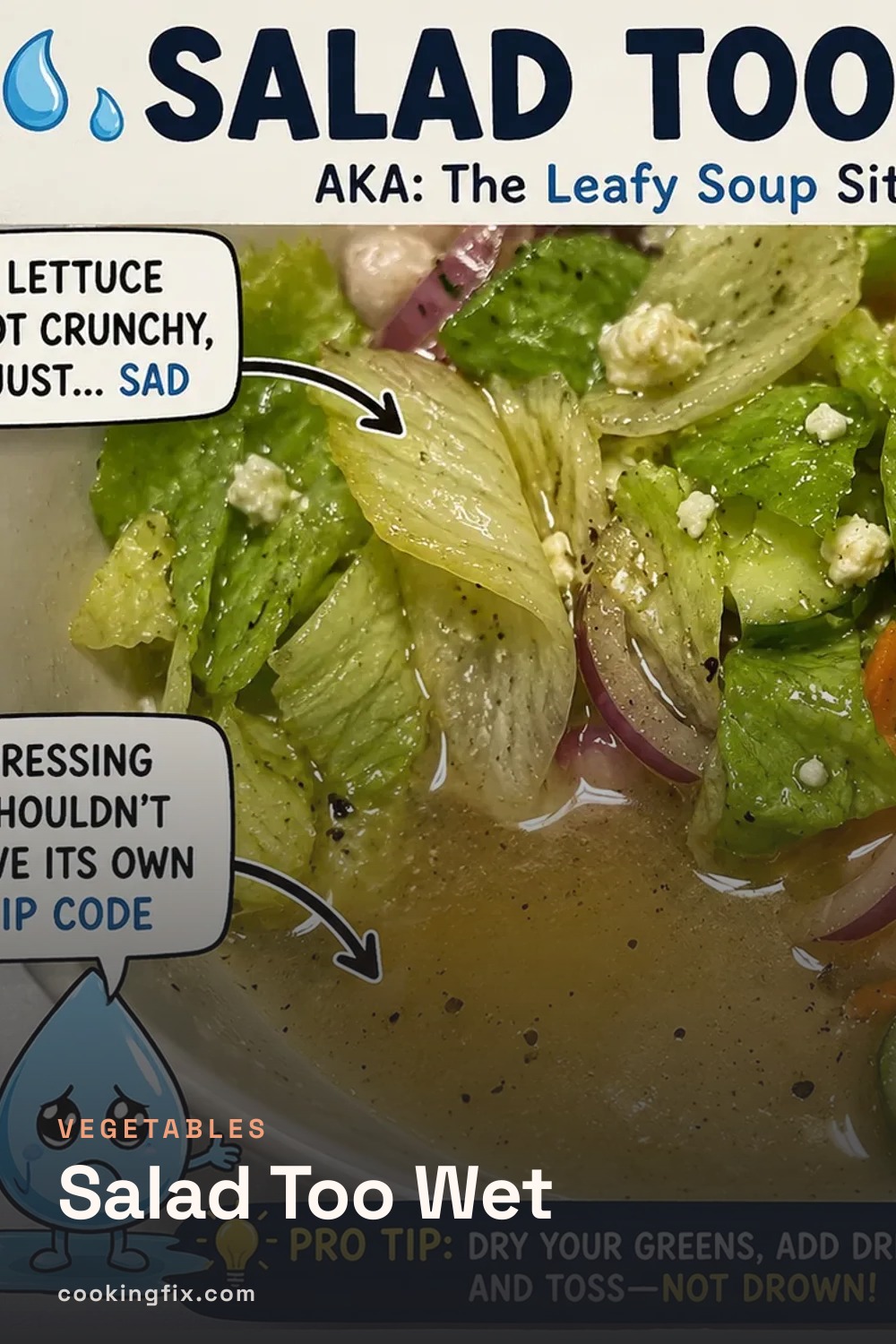 Salad Too Wet
