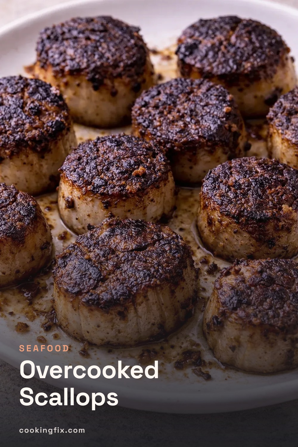 Overcooked Scallops