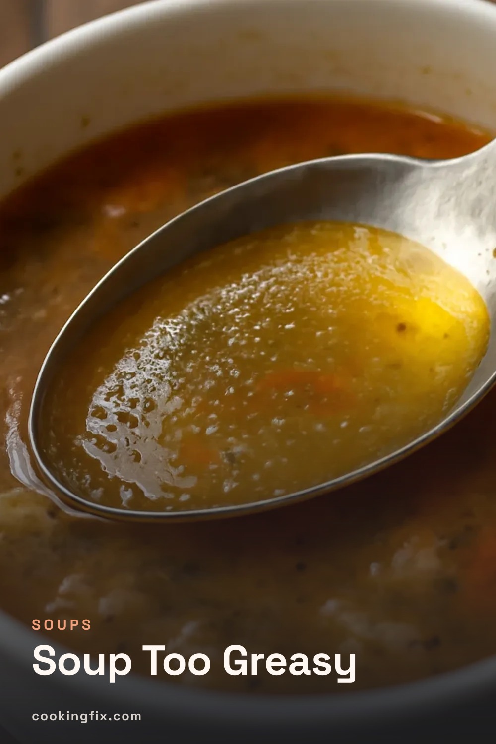 Soup Too Greasy