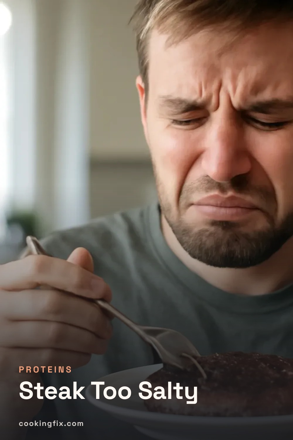 Steak Too Salty