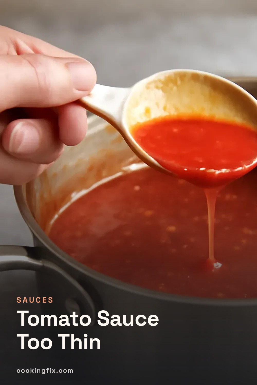 Tomato Sauce Too Thin