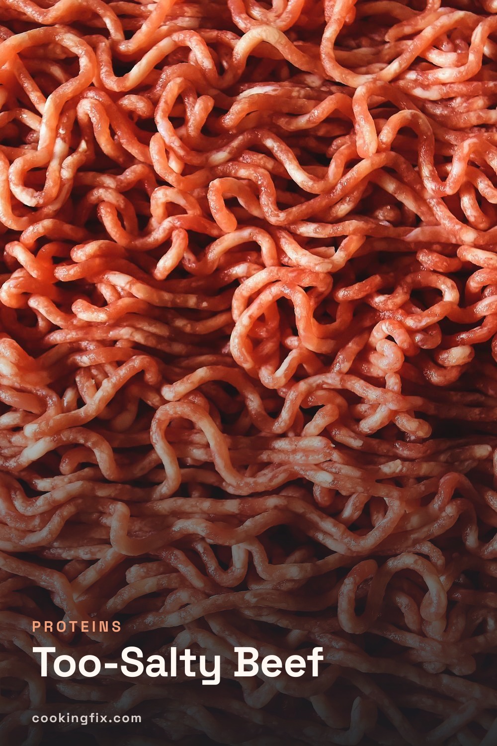 Too-Salty Beef