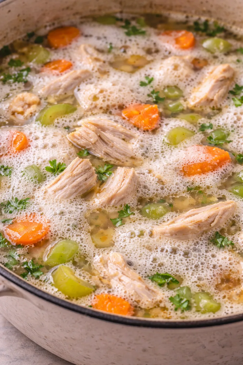 Foamy Broth