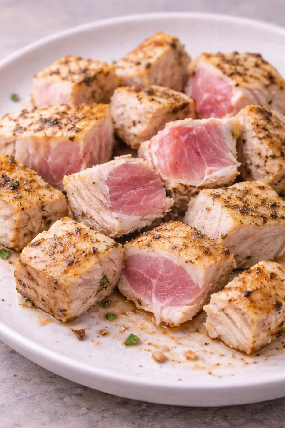 Fish Unevenly Cooked