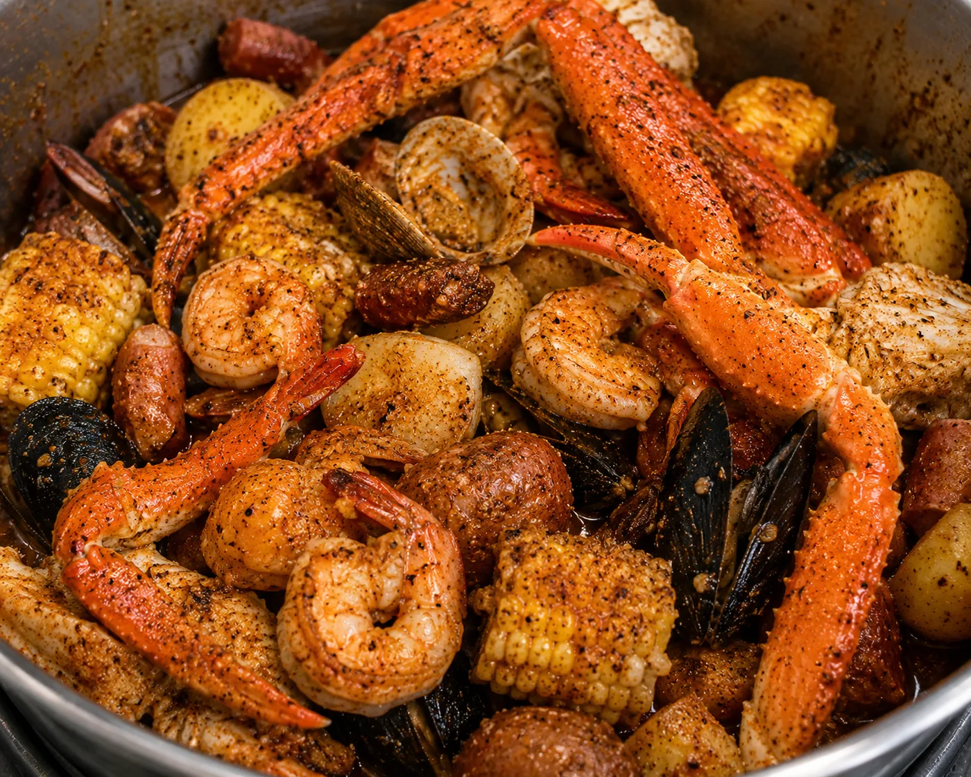 Seafood Boil Too Salty