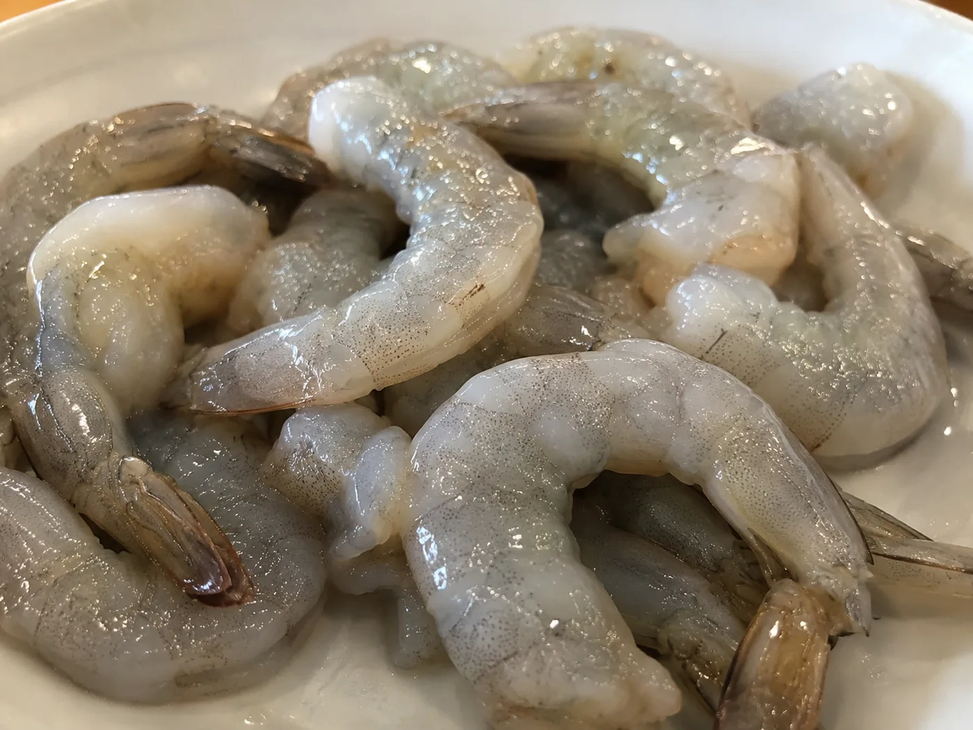 Shrimp Undercooked