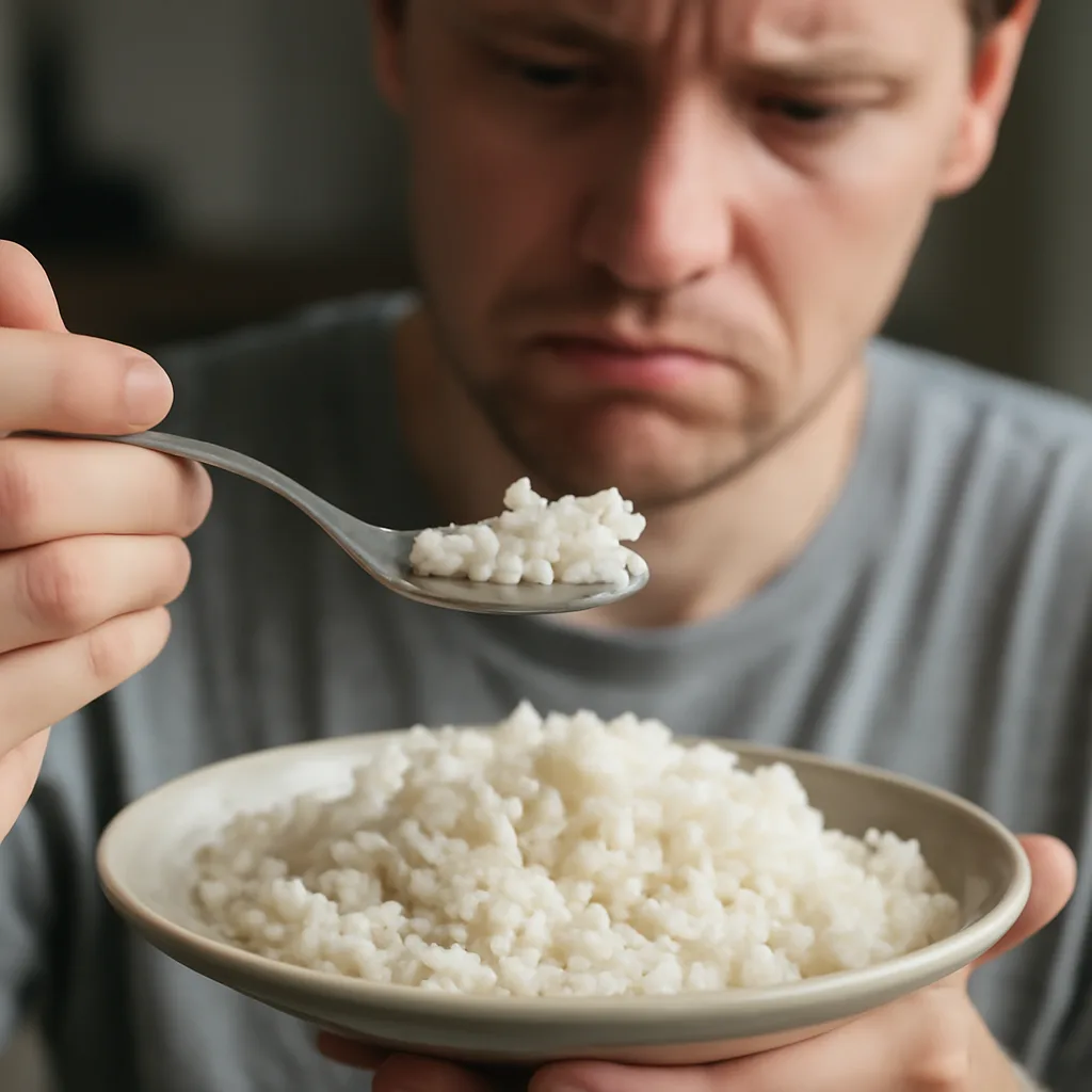 Undercooked Rice